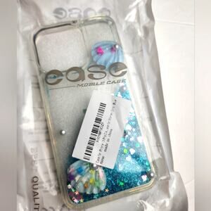 IPhone 13 Pro Case Jelly New Phone Cover Beach Seashells Blue 26 Girls Women New